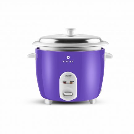 1.8L Purple Electric Rice Cooker, 700 Watt